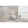 Vesta wandcloset rimless bidetkraan warm koud Vesta zitting mat wit