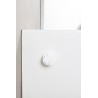 Vesta wandcloset rimless met bidetkraan warm en koud water mat wit