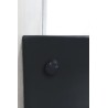 Vesta wandcloset rimless met bidetkraan koud water mat zwart