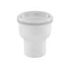 Ubbink Verloop PP 60-80mm spie-mof transparant