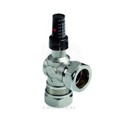 BONFIX Drukverschilregelaar 22 x 22 mm knel