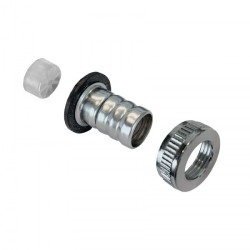 BONFIX Slangkoppeling verchroomd 3/4" aansluiting
