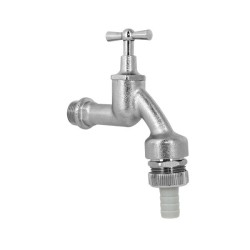 BONFIX Tapkraan slangkoppeling mat chroom 1/2" DVGW