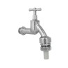 BONFIX Tapkraan slangkoppeling mat chroom 1/2" DVGW