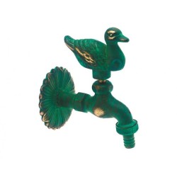 BONFIX Tapkraan gepatineerde nostalgische 1/2" eend