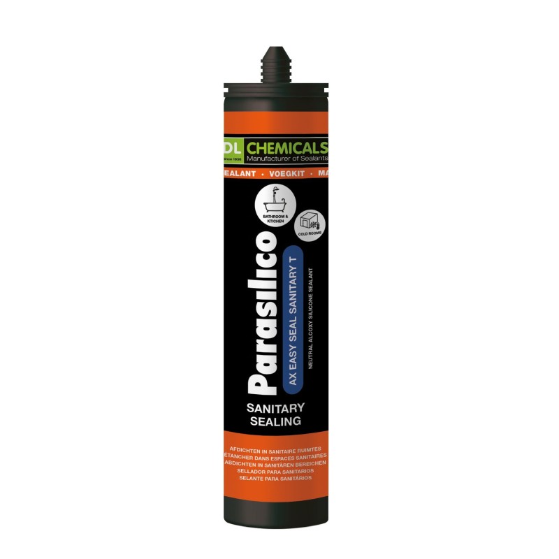 Parasilico siliconenkit AX Easy Seal Sanitary T - transparant