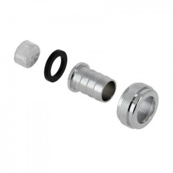 BONFIX Slangkoppeling verchroomd 1/2" aansluiting