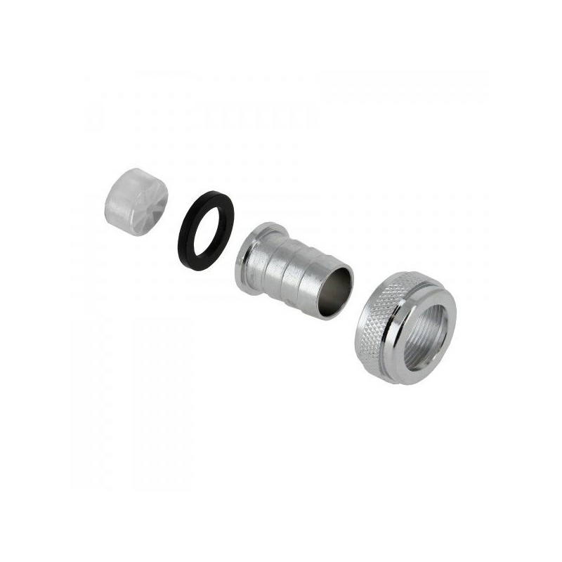 BONFIX Slangkoppeling verchroomd 1/2" aansluiting