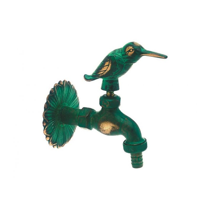BONFIX Tapkraan gepatineerde nostalgische 1/2" vogel