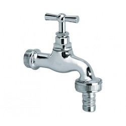 BONFIX Tapkraan slangkoppeling gepolijst verchroomd 1/2"