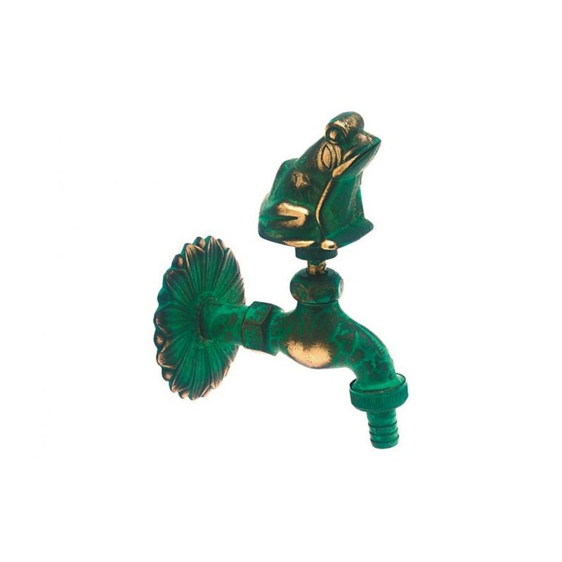 BONFIX Tapkraan gepatineerd kikker 1/2"