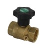 BONFIX Kogelstopkraan 3/2"x3/2" bi.dr. maf+vertragingshendel