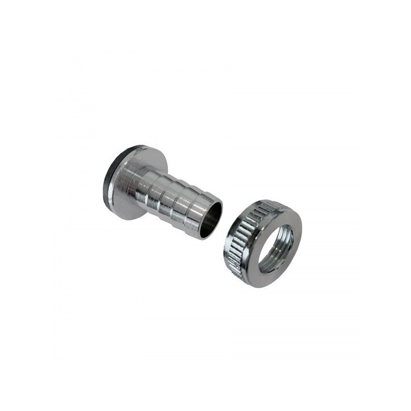 BONFIX Slangkoppeling verchroomd 3/4" aansluiting met borgring