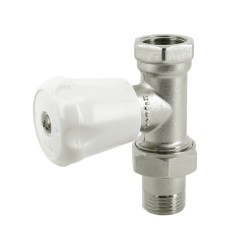 BONFIX Radiatorkraan 1/2" recht met koppeling