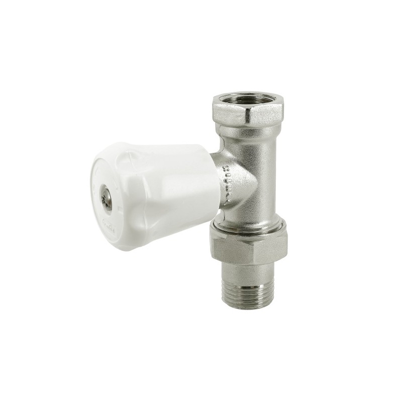 BONFIX Radiatorkraan 1/2" recht met koppeling