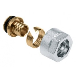 BONFIX adaptor TP98 20 x 2,0 euroconus voor kunststof buis