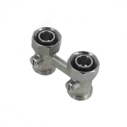 BONFIX Radiator aansluitstuk 3/4" voor vloer (recht)