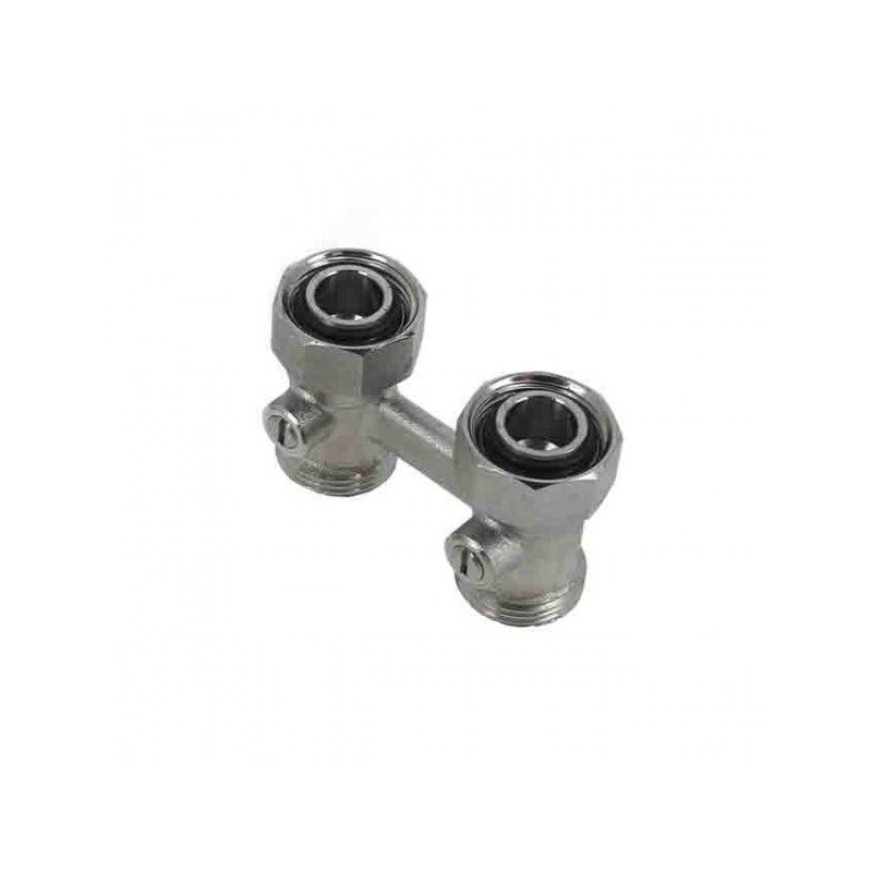 BONFIX Radiator aansluitstuk 3/4" voor vloer (recht)