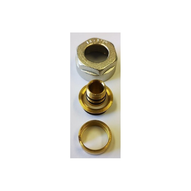 BONFIX adaptor TP98 16 x 2,0 euroconus voor kunststof buis
