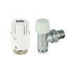 BONFIX Radiatorventiel 15 x 1/2" haaks + thermostaatkop