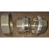 BONFIX Draad messing 3-delige koppeling 1 1/4" bi.dr. x bi.dr.