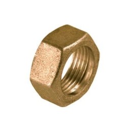 BONFIX Draad messing losse wartelmoer 1" NEN 2544