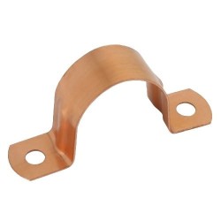 BONFIX Roodkoperen zadel laag 22mm - 10 stuks