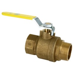 BONFIX Gaskraan draad messing RP 1/2"bi. x Rp 1/2" bu.