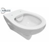 Trevi wandcloset rimless glans wit