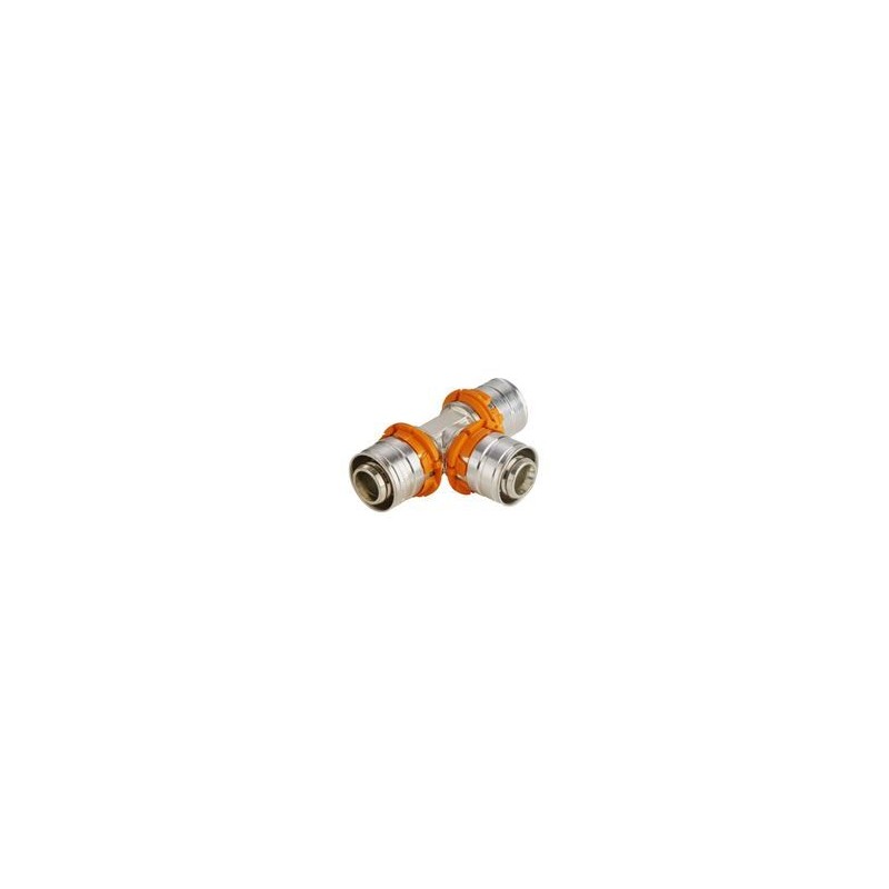 Uponor pers T-stuk 25x20x25