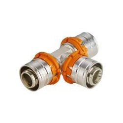 Uponor pers T-stuk 20x20x16