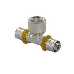Uponor T-stuk pexbixpe 25x1/2x25