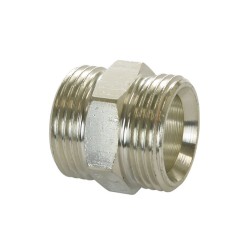 Unicore dubbele nippel 1/2"