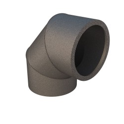 Ubbink Aerfoam geïsoleerd leidingsysteem Bocht 90° EPE 200 grijs
