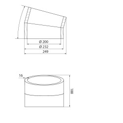 Ubbink Aerfoam geïsoleerd leidingsysteem Bocht 15° EPE 200 grijs