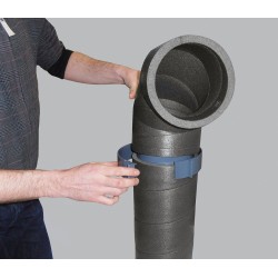 Aerfoam geïsoleerd leidingsysteem Koppelstuk KS 125 grijs