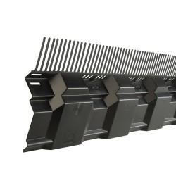Ubbink Airtec Combiprofiel 190mm x 1085mm zwart