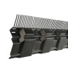 Ubbink Airtec Combiprofiel 190mm x 1085mm zwart