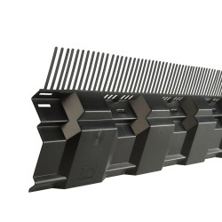 Ubbink Airtec Combiprofiel 125x1085mm zwart