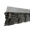 Ubbink Airtec Combiprofiel 125x1085mm zwart