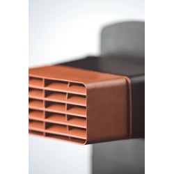 Ubbink VloerVent Nieuwbouw Muurrooster KS WF rood