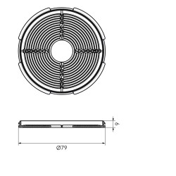 Ubbink Air Excellent Restrictiering voor luchtverdeelkast 200/800serie