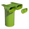 Ubbink Air Excellent AE35sc Ventieladapter 90° 125 met 1 afdekkap