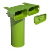 Air Excellent AE55sc Ventieladapter 90° 125 met 1 afdekkap