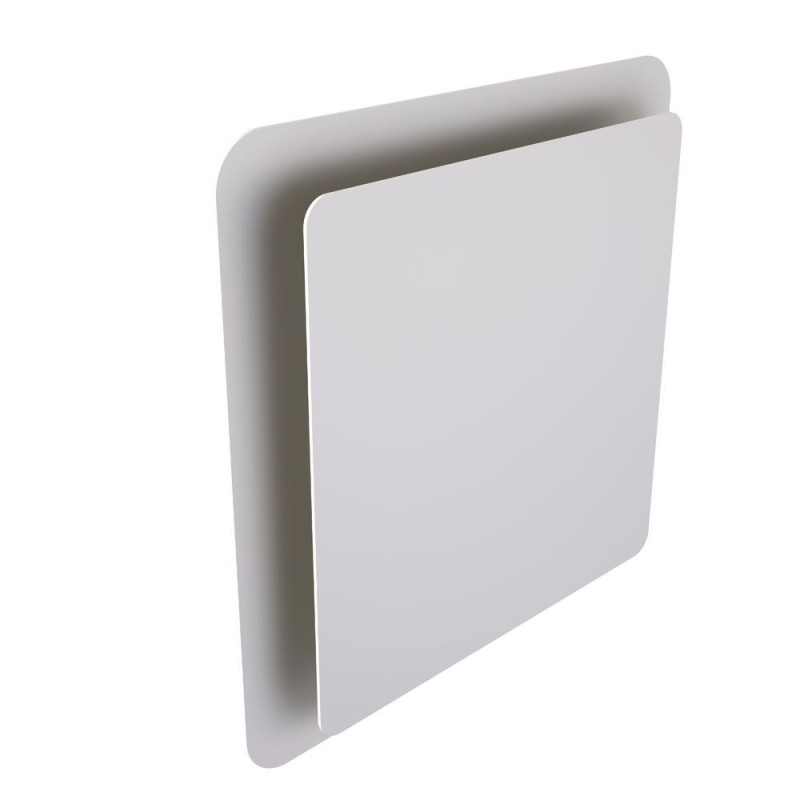 Haelix Quadro Ventiel Toe-, afvoer KS 125 wit