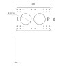 Air Exellent AE48C Constructieset t.b.v. houten balk