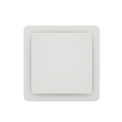 Haelix Quadro Ventiel Toe-, afvoer KS 125 wit