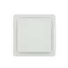 Haelix Quadro Ventiel Toe-, afvoer KS 125 wit