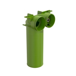 Air Excellent 1x AE48C ventieladapter 125mm 90° voor Haelix Stella