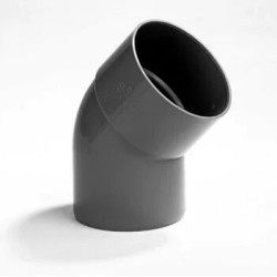 Pipelife lijm bocht mof/spie 45gr. 90mm